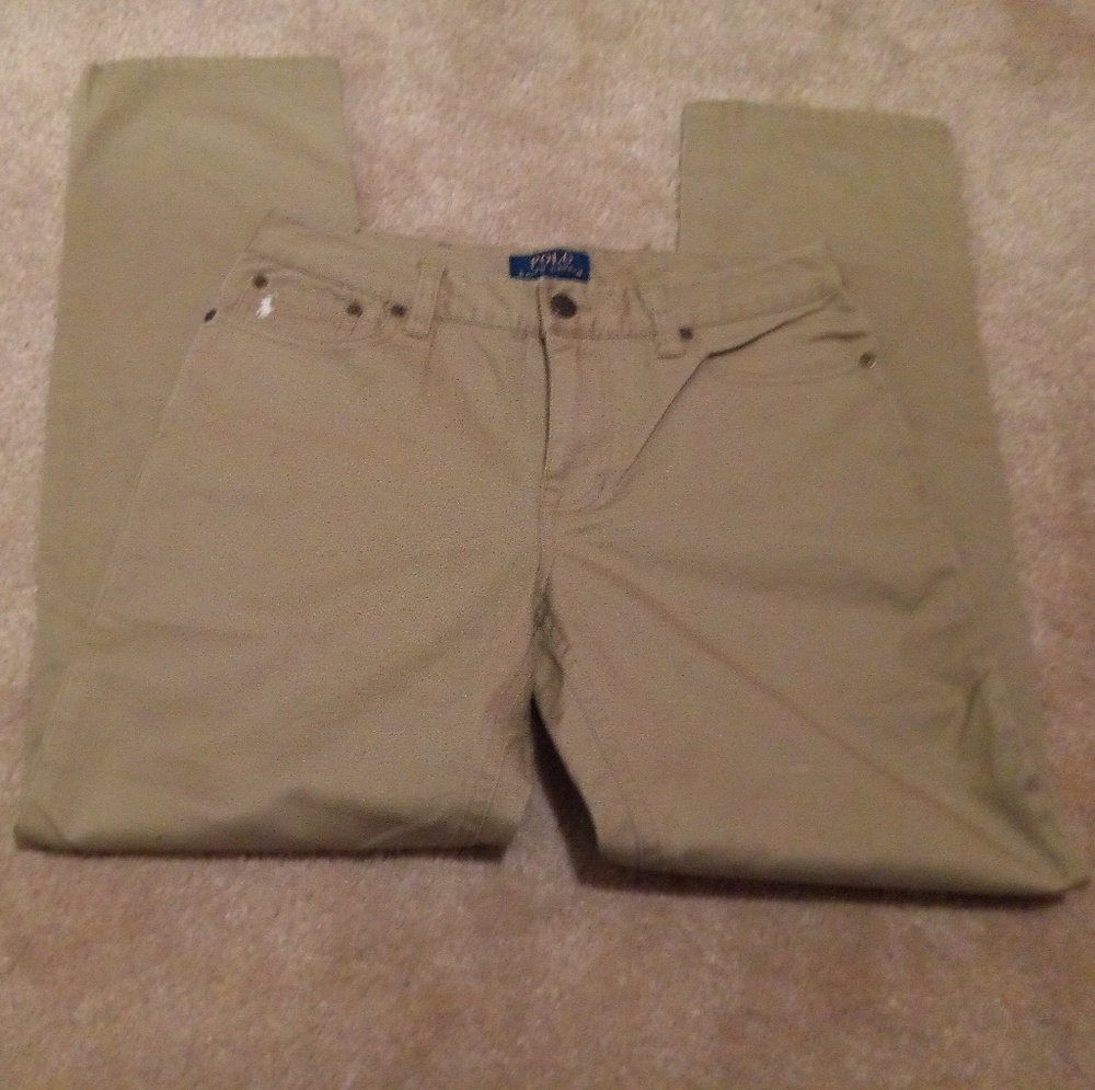Boy's Polo Khaki Jeans size 14 New